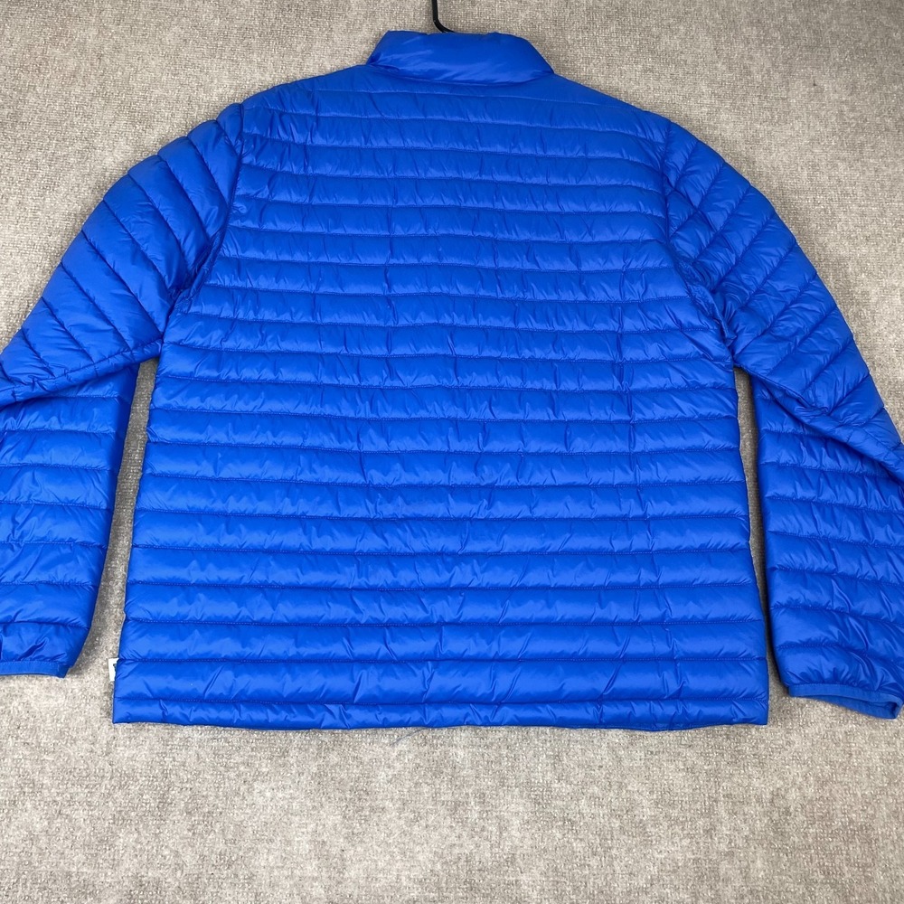 Duluth Trading Co. Puffer Jacket Mens‎ Large Blue Quilted Lightweight Full Zip - Picture 5 of 12